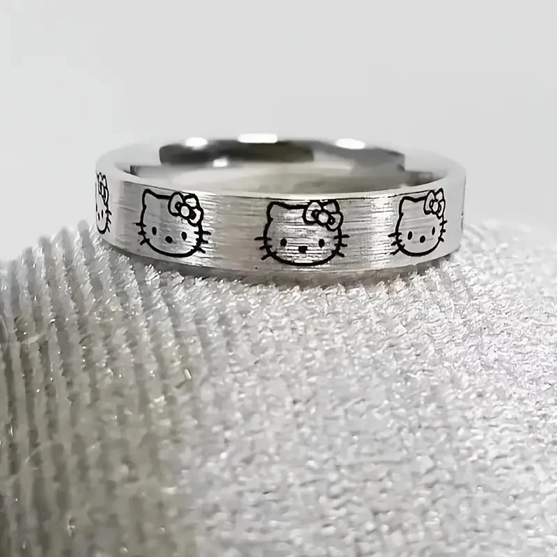 Nastavitelný PRSTEN s motivem KOTĚTE