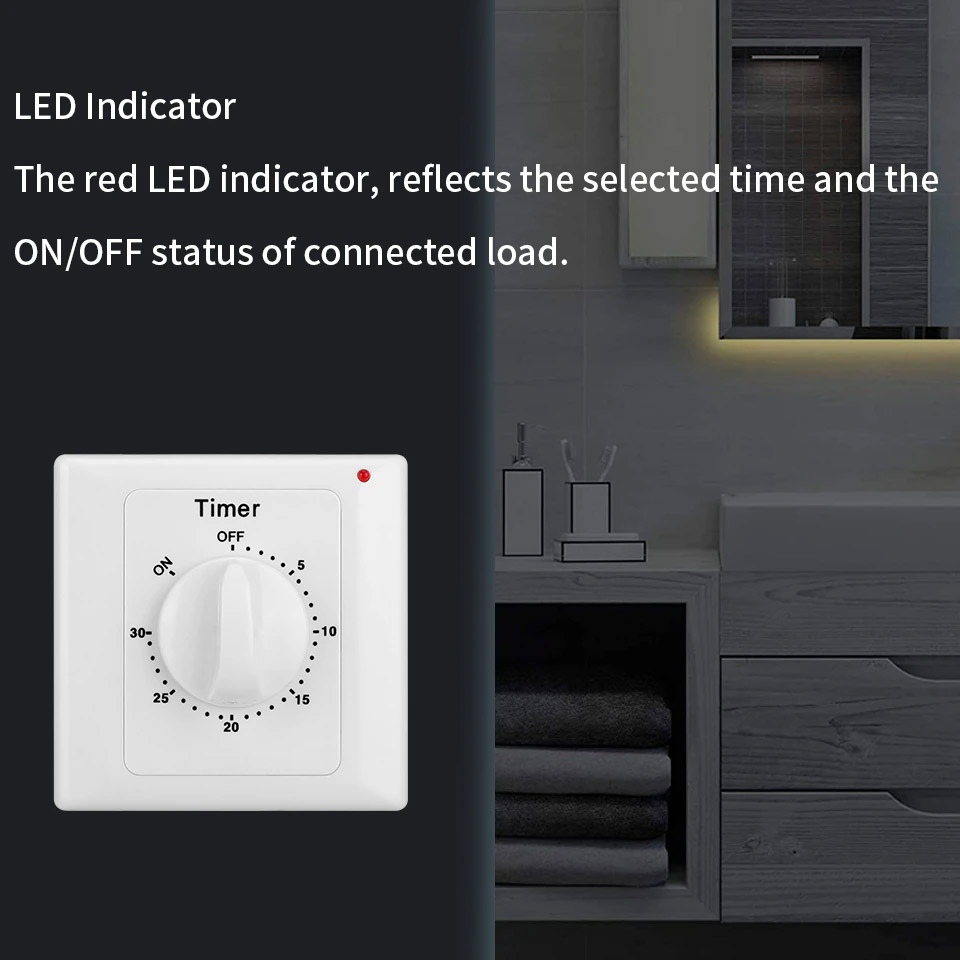 KRÁSNÝ a ELEGANTNÍ ČASOVÝ SPÍNAČ