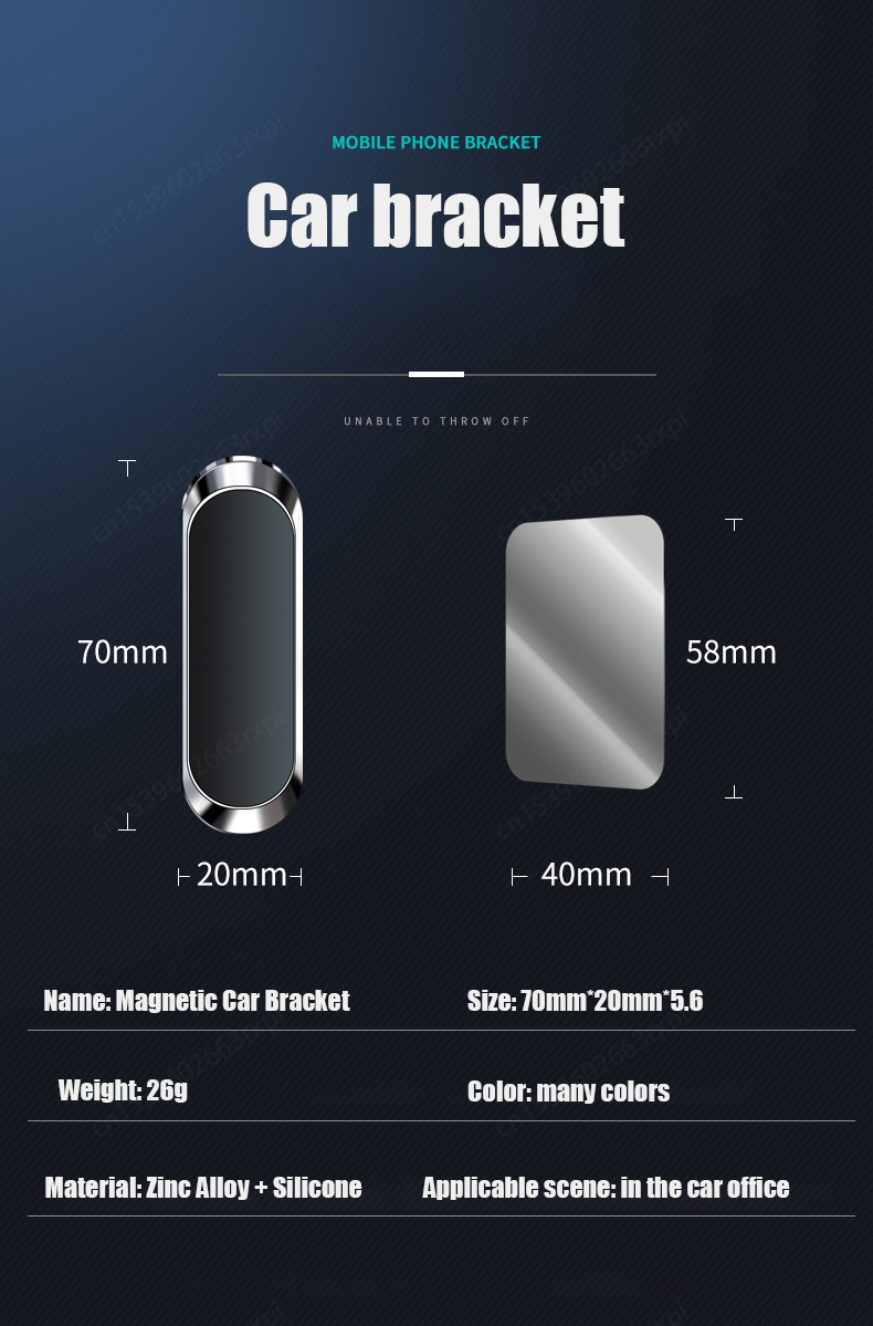 Magnetický universálnlní DRŽÁK TELEFONU do AUTA