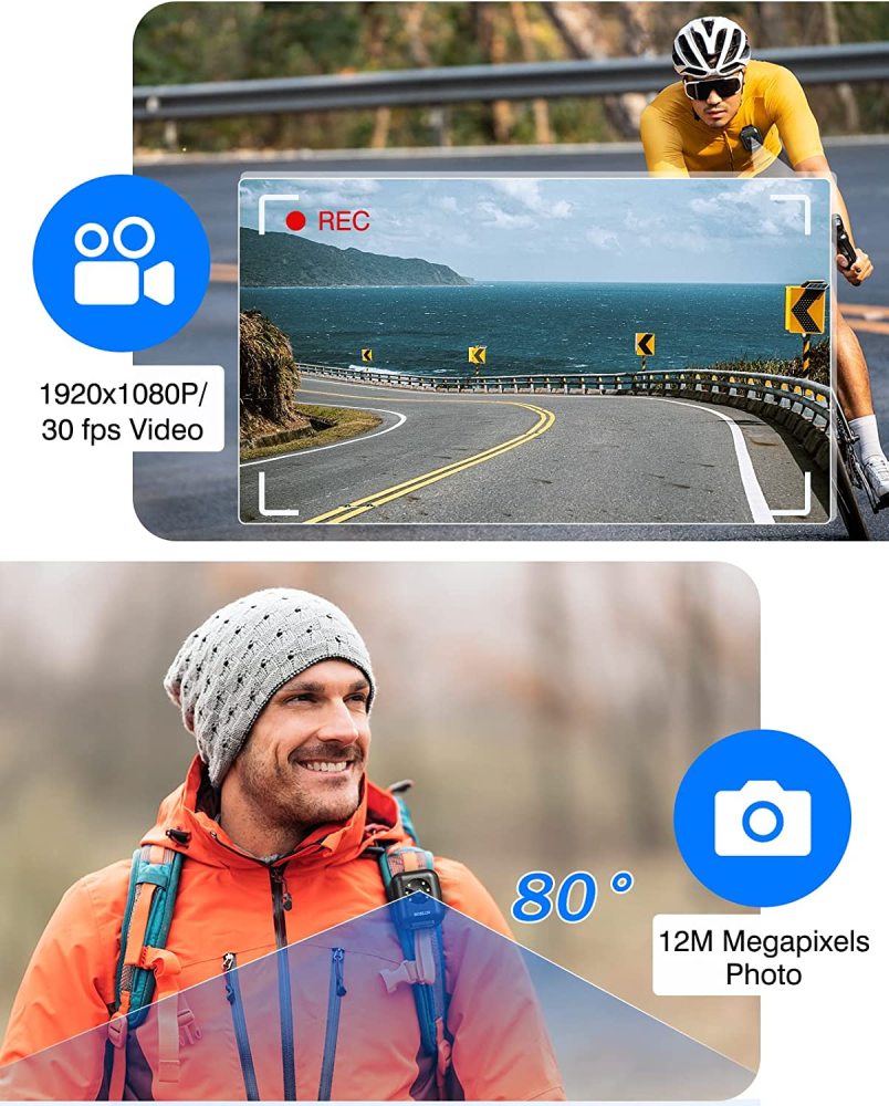 ČELNÍ MINIKAMERA BOBLOV W4 64GB 1080P