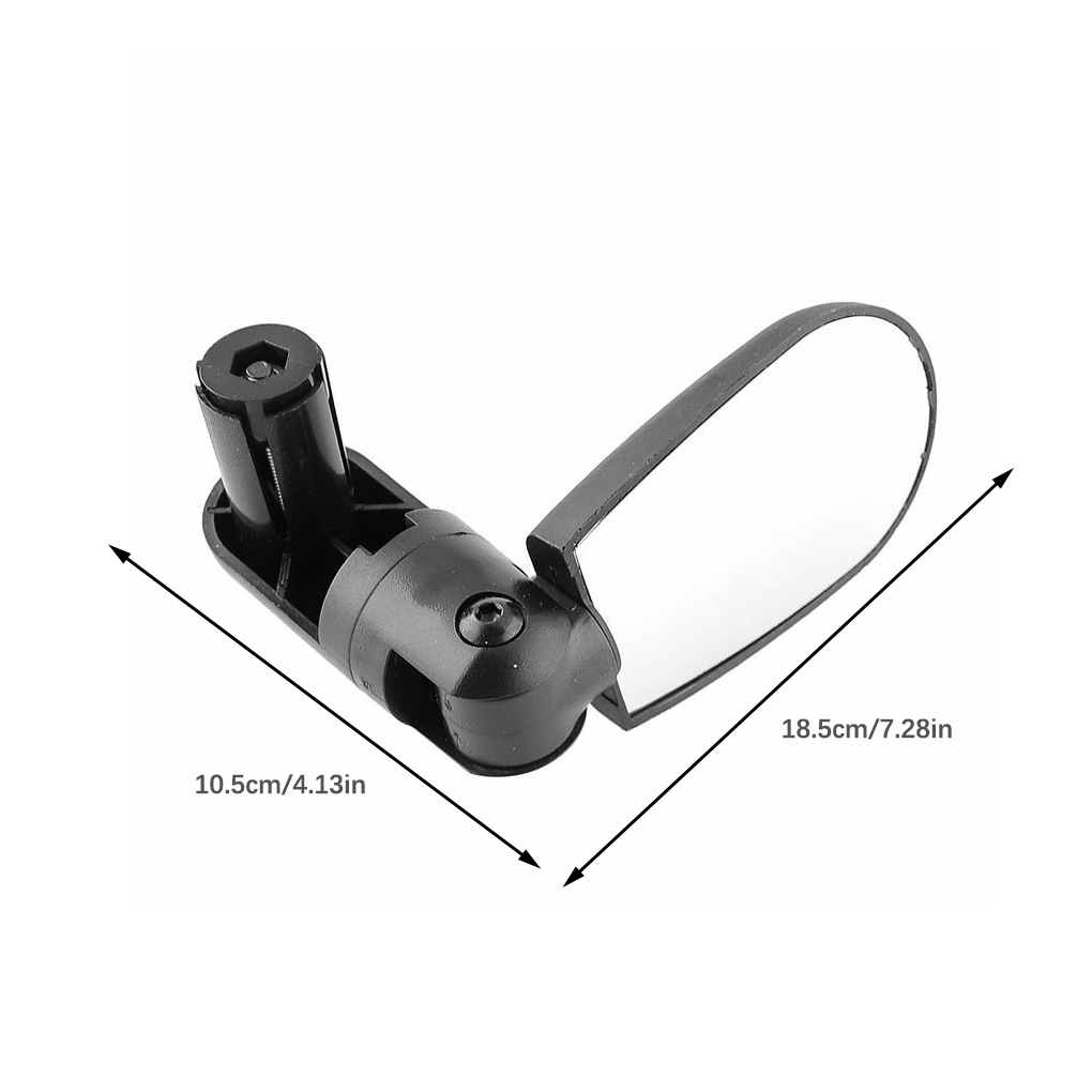 Širokoúhlé praktické ZPĚTNÉ ZRCÁTKO na KOLO...PV491