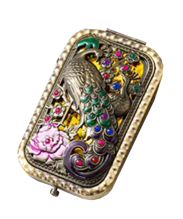 LUXUSNÍ KAPESNÍ ZRCÁTKO.