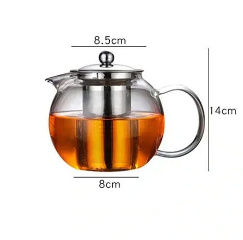 Tepelně odolná skleněná ČAJOVÁ KONVICE Obsah: 950ml