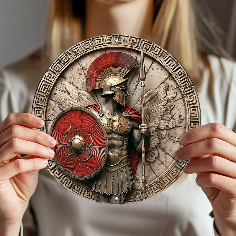 Kulatá kovová CEDULE 2D SPARTAN