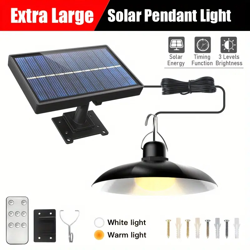 VENKOVNÍ SOLÁRNÍ LAMPA SADA 