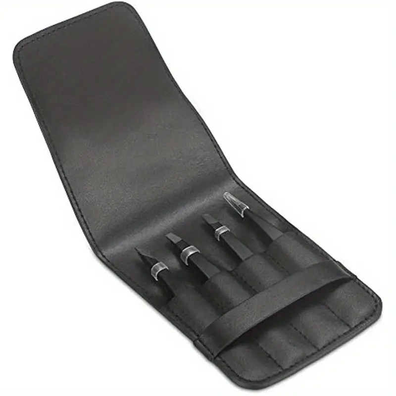 Sada profesionální PINZETY 4 kusy v SADĚ v POUZDŘE