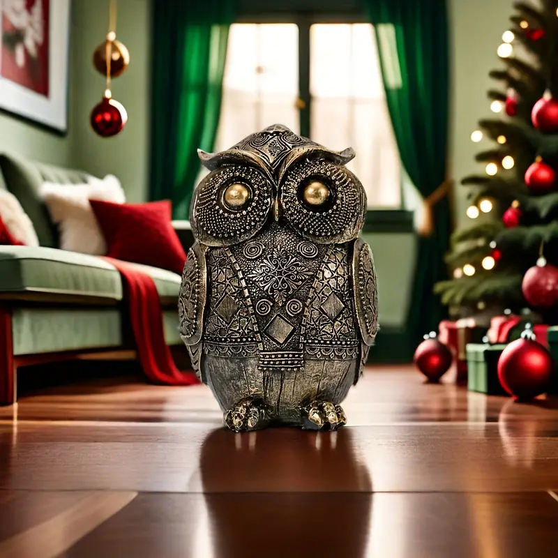 Okouzlující Vintage Figurka SOVY