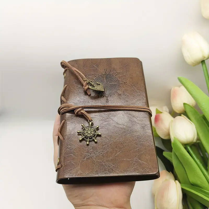 Vintage kožený  ZÁPISNÍK