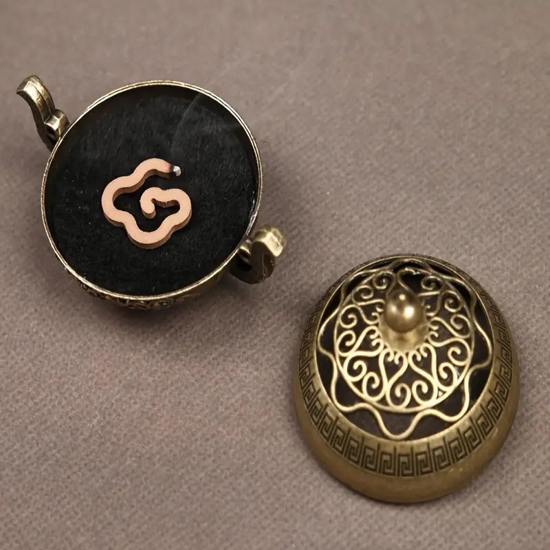 Mosazný dvouruční KADIDELNICE