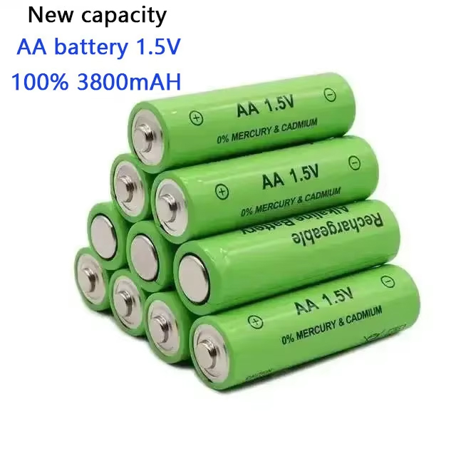 Dobíjecí AA BATERIE Kapacita: 3800 mAh  Napětí:1,5 V 