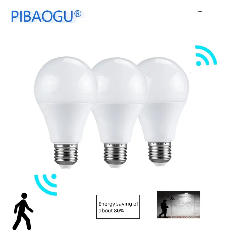 Úsporná LED ŽÁROVKA s POHYBOVÝM SENZOREM 220V/6W