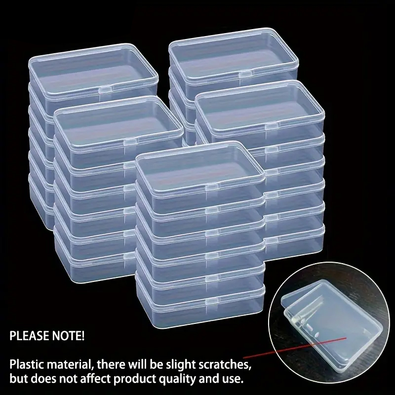 Průhledná praktická KRABIČKA - ORGANIZÉR 10x7x4