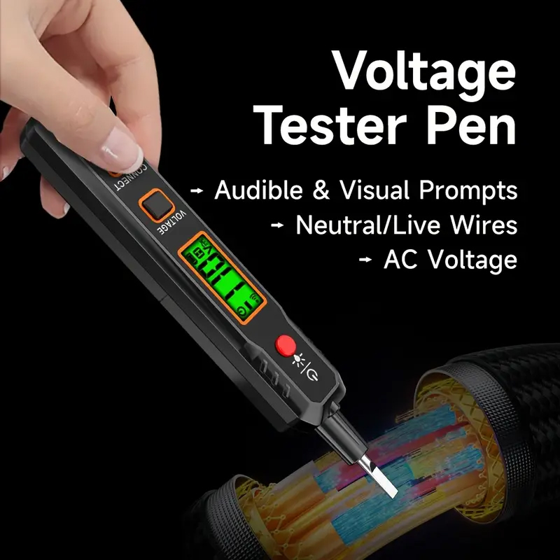 Indukovaný elektronický TESTER NAPĚTÍ 