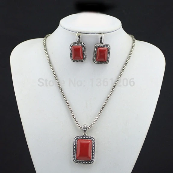 NÁDHERNÁ SADA KORÁLOVÁ ČERVEŇ