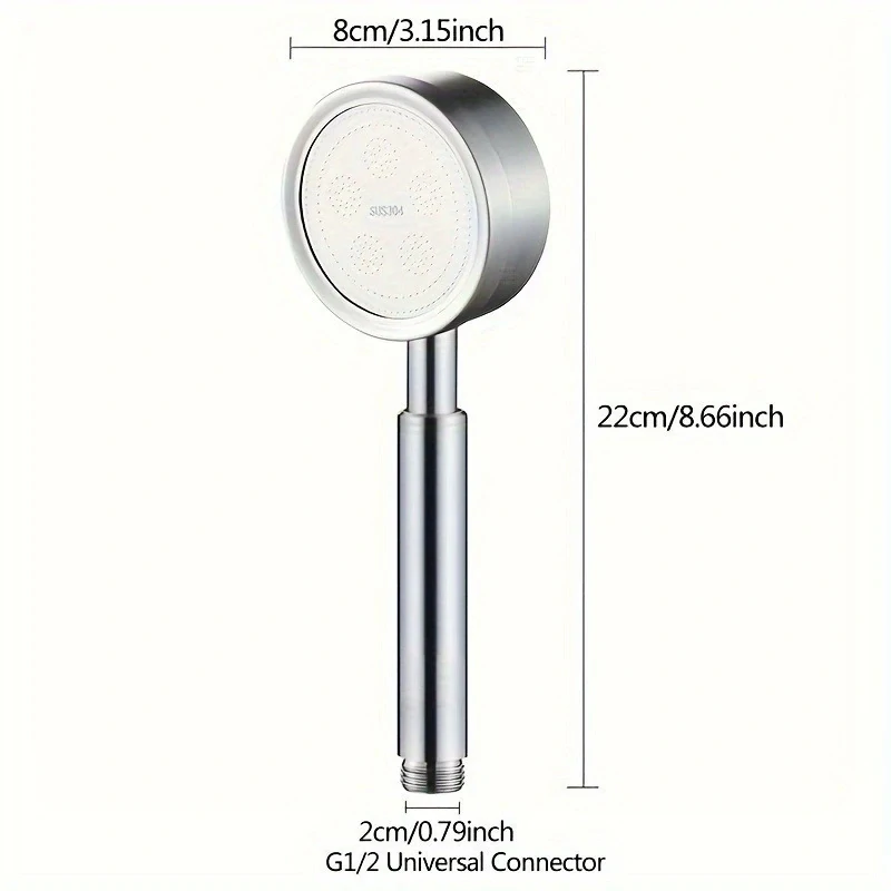 Kvalitní SPRCHOVÁ HLAVICE z NEREZOVÉ OCELY