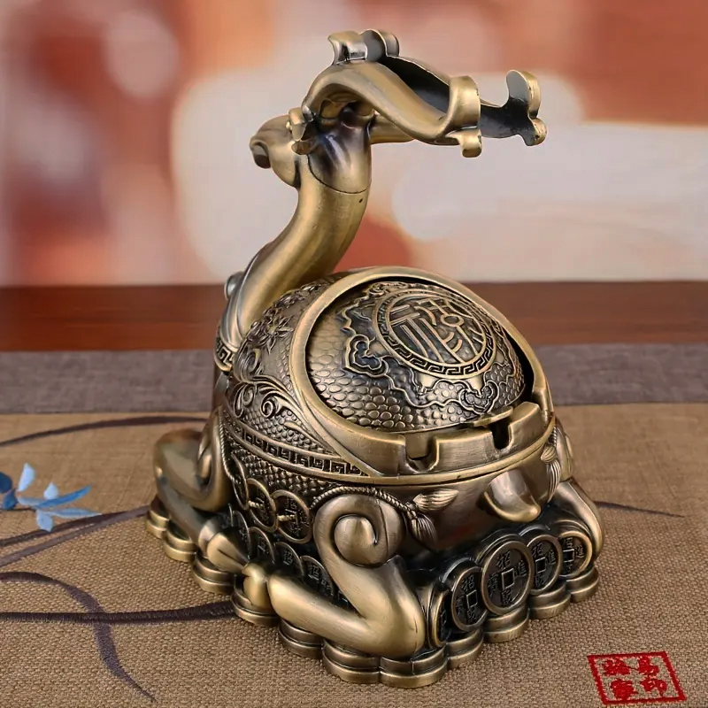 Ornamentální čínský Retro POPELNIK - JELEN