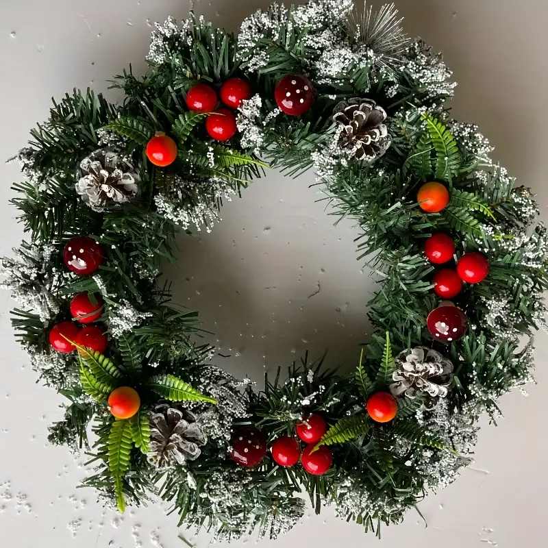 Krásný sváteční VÁNOČNÍ VĚNEC Průměr: 20cm
