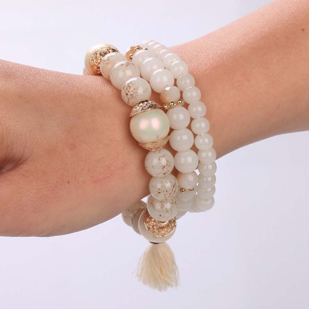 TROJITÝ NÁRAMEK s PERLAMI