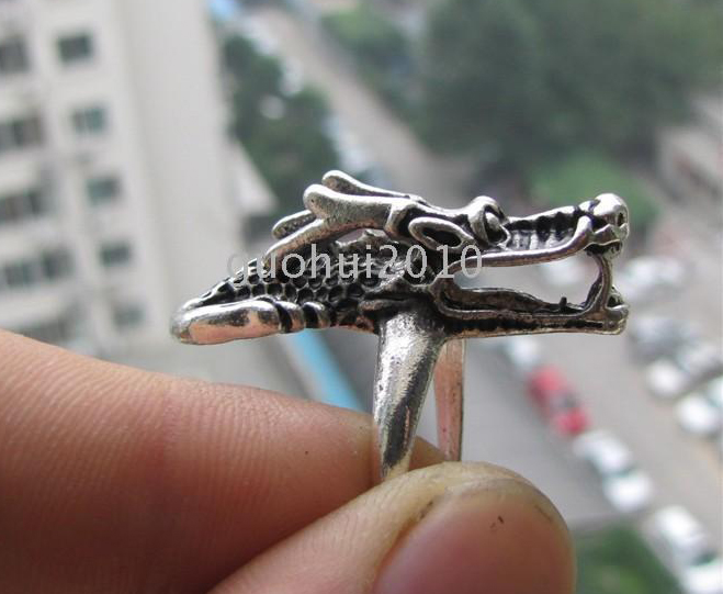 TIBET- MASIVNÍ PRSTEN-DRÁČEK