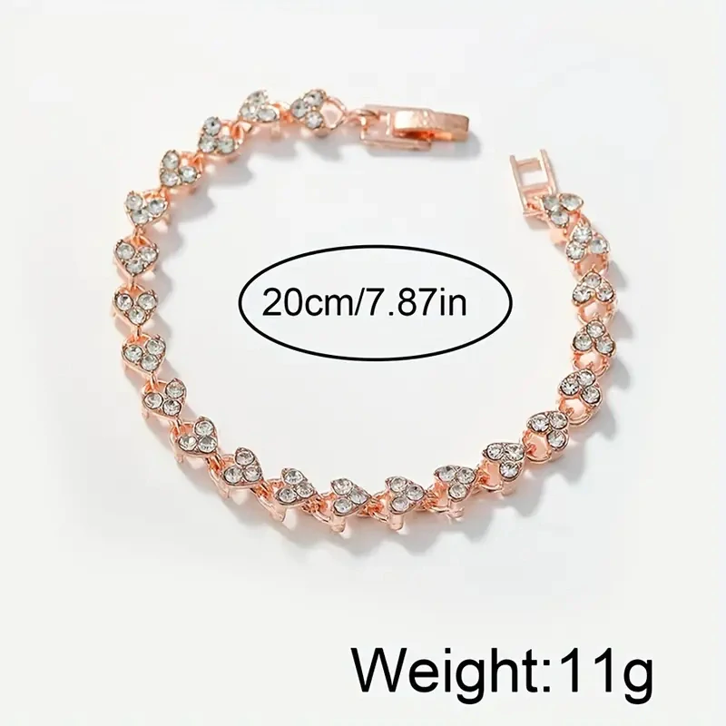 Elegantní SADA HODINKY s MOTÝLKEM & NÁRAMEK