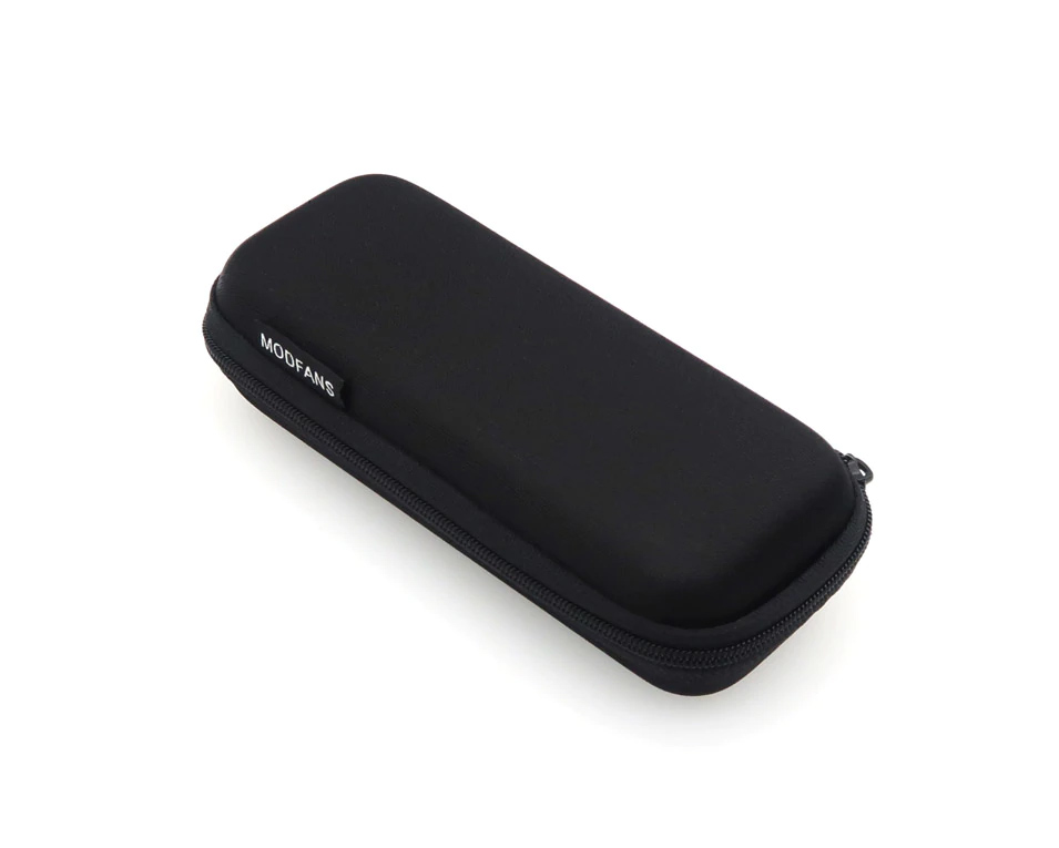 ČERNÉ POUZDRO NA BRÝLE-ZIP