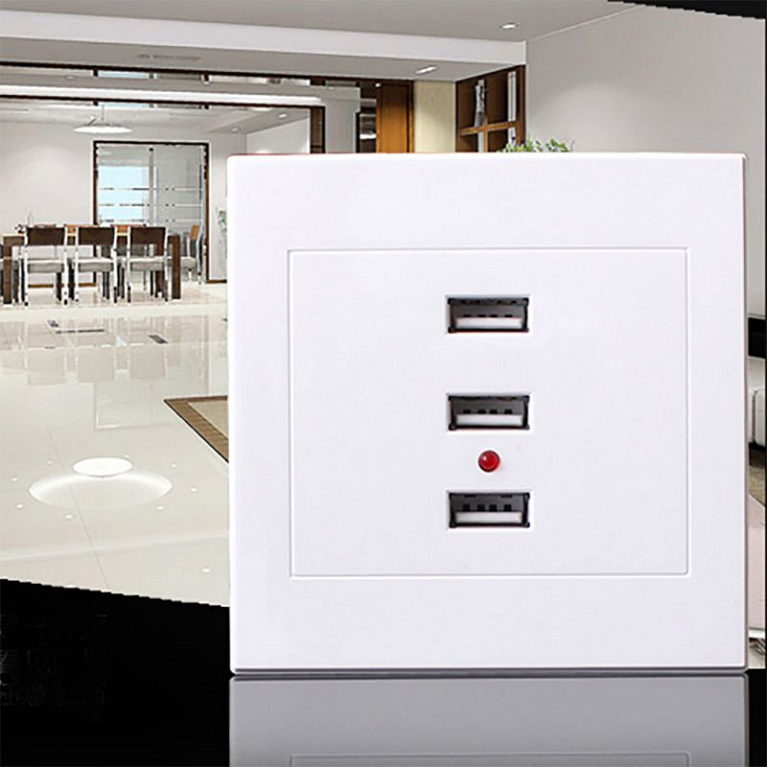 USB ZÁSUVKA 220V/DC 5VD10A