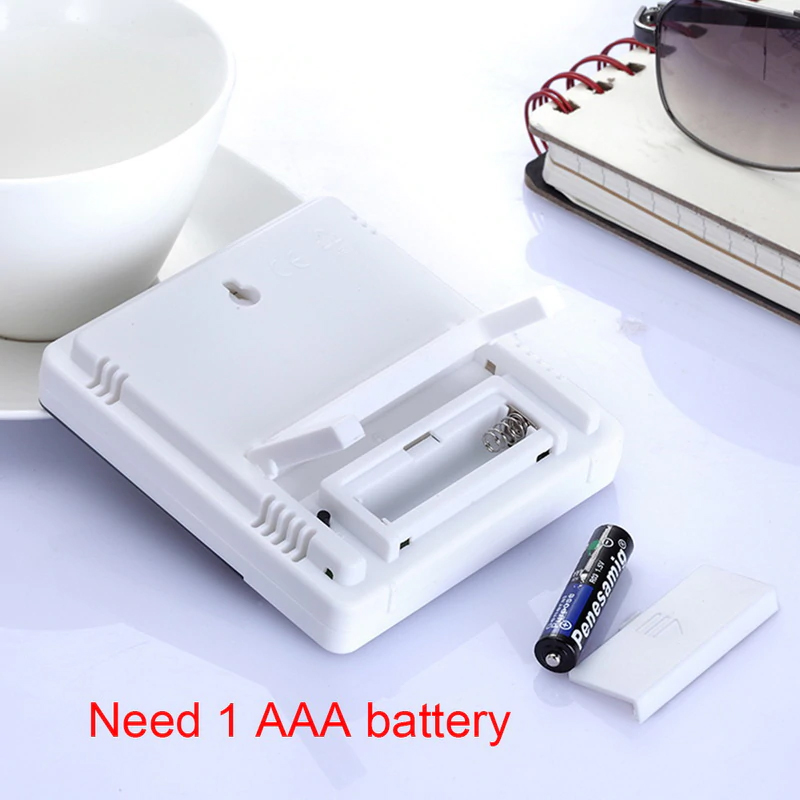 DIGITÁLNÍ POKOJOVÝ TEPLOMĚR,VLHKOMĚR,BUDÍK