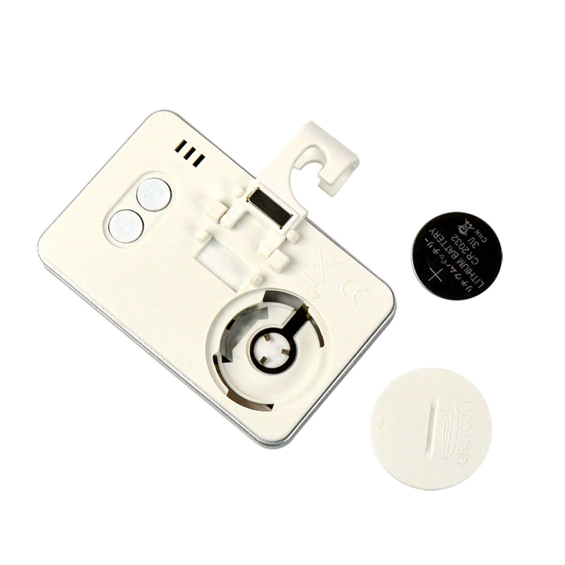 BÍLÝ MINI DIGITÁLNÍ ELEKTRONICKÝ POKOJOVÝ TEPLOMĚR