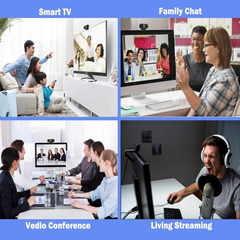 WEBOVÁ KAMERA HD 1080P s mikrofonem