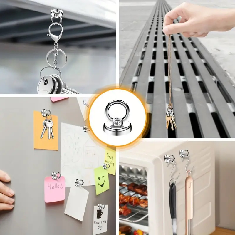 NEODYMOVÝ MAGNET SE ZAPUŠTĚNÝM OTVOREM a OKEM