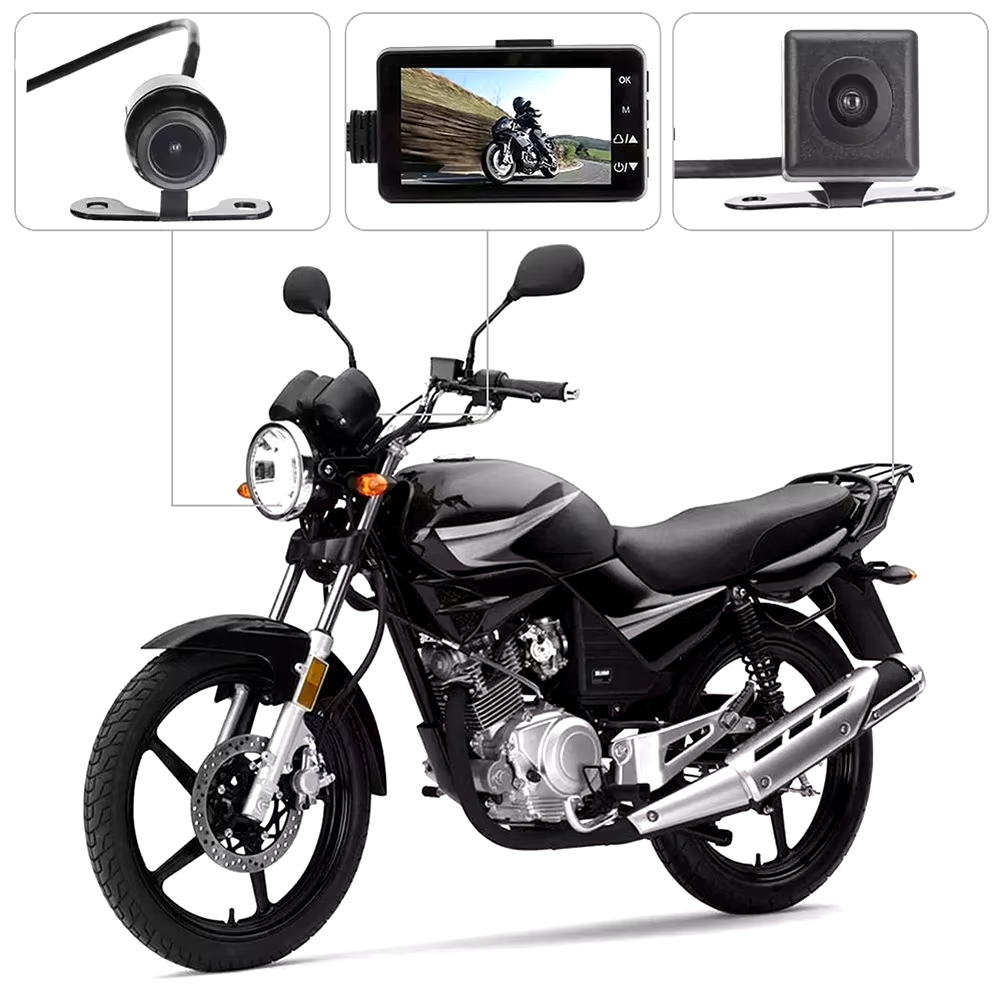 MOTOCYKLOVÁ KAMERA Display 3 " Rozlišení:1080 P