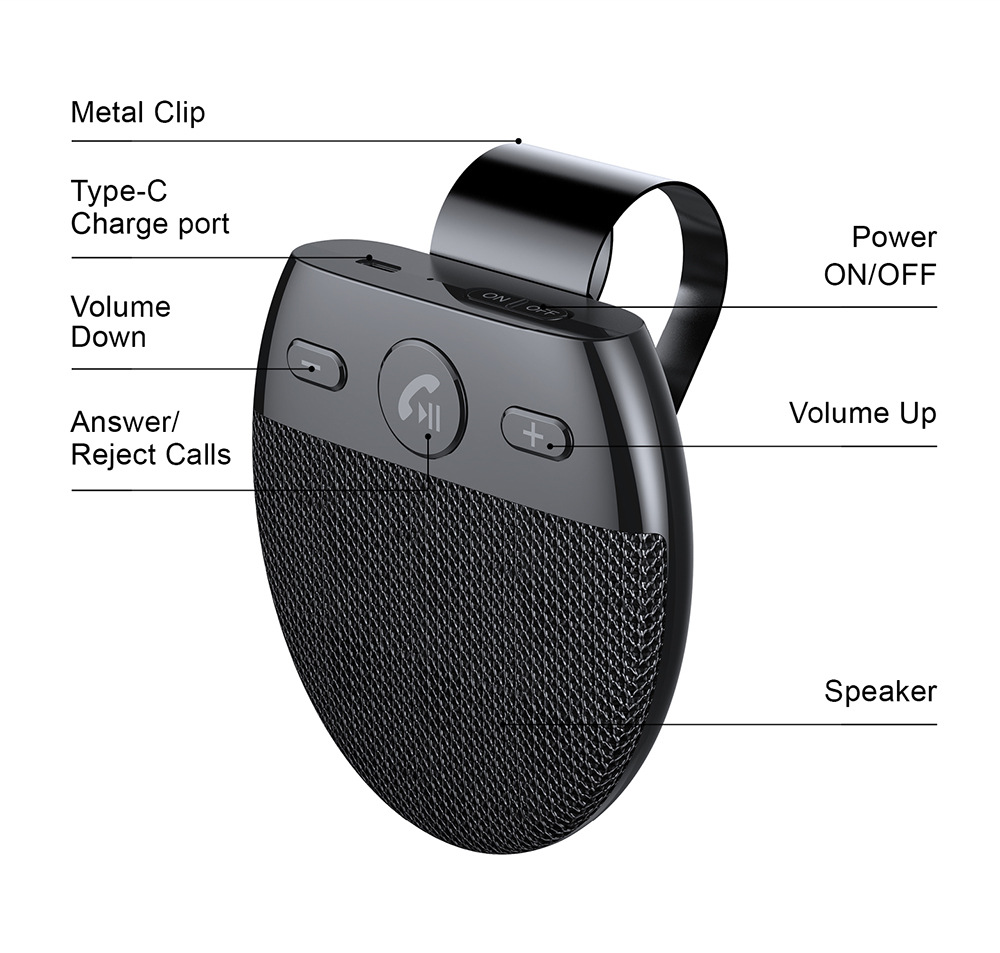 Sada HANDSFREE Bluetooth 5.0