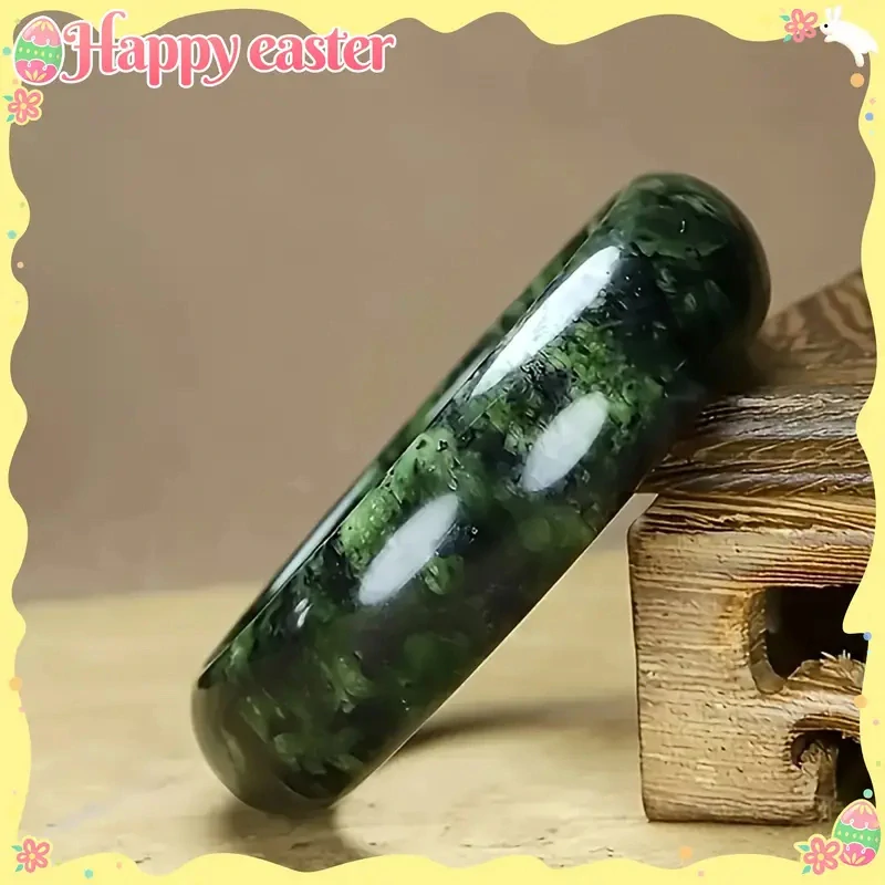 NÁRAMEK ze zeleného NEFRITU z BARMY