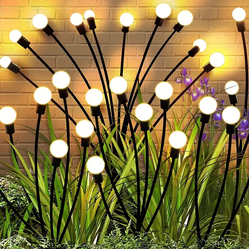 8 Světel Solární LED venkovní SVĚTLA SVĚTLUŠKY