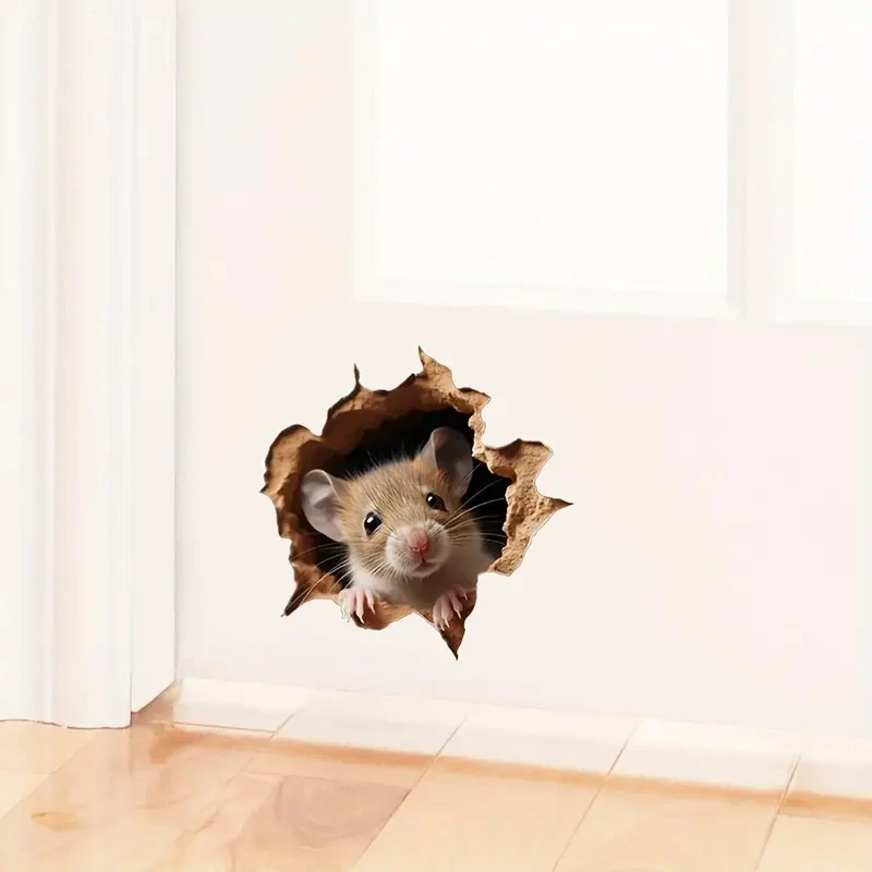 Rozkošná dekorace MYŠÍ DÍRA s MYŠÍ