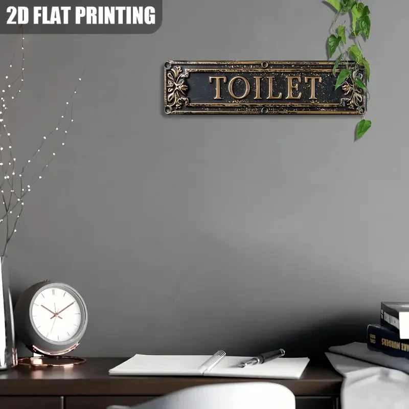 Vintage styl Dekorace WC - TOALETA