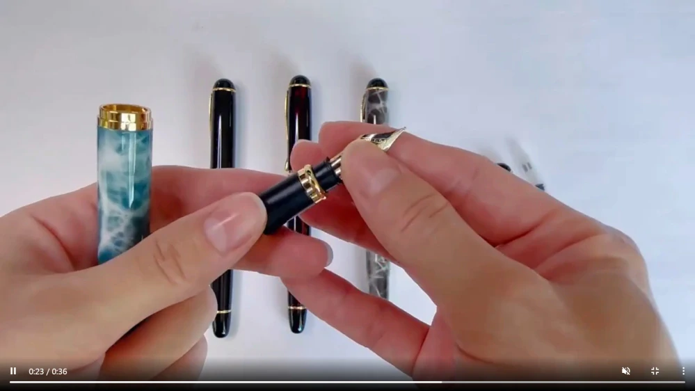 Luxusní kovové PLNICÍ PERO