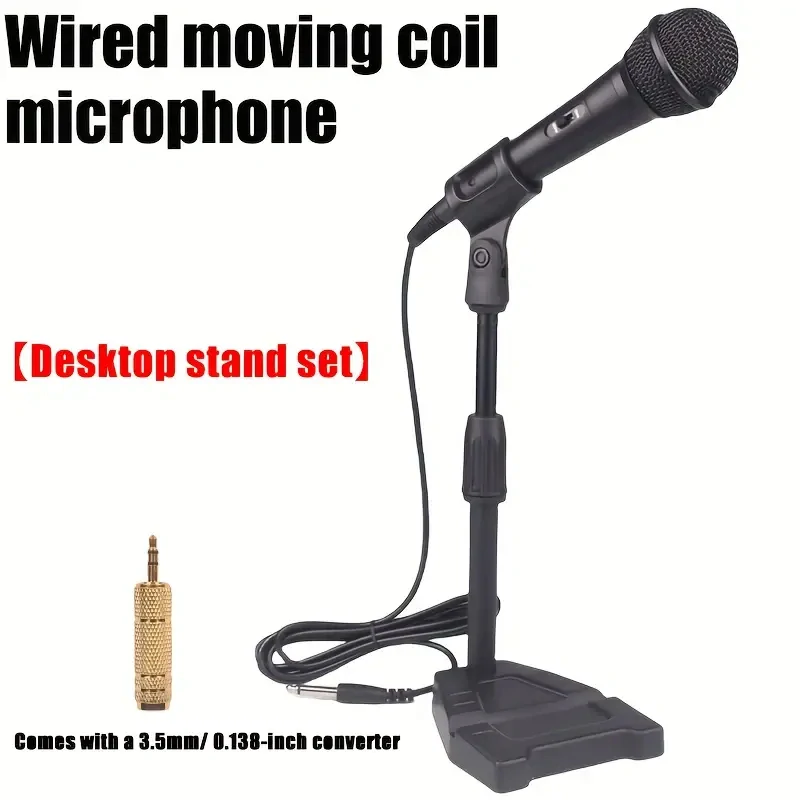 Profesionální kabelový dynamický kondenzátorový MIKROFON