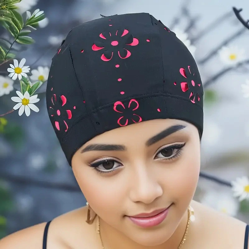 Květinový vzor PLAVECKÁ ČEPICE pro ženy