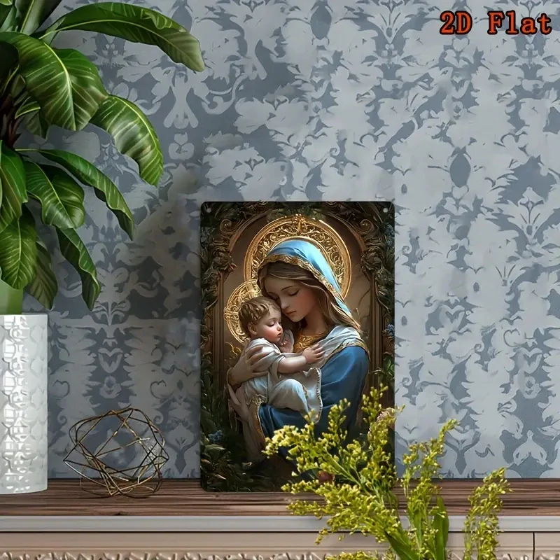 Okouzlující  Panna MARIA VINTAGE UMĚNÍ