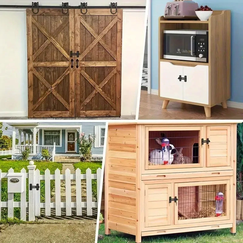 Stylová ZÁPADKA - PETLICE nerezová ocel