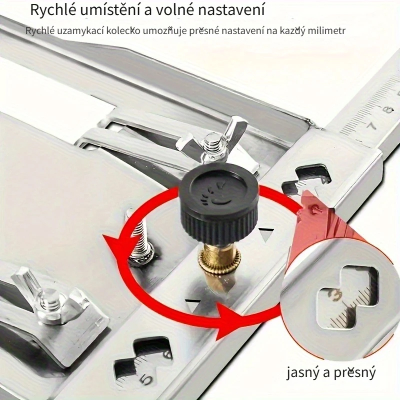 Skvělý PŘÍPRAVEK pro VEDENÍ PILY řezání DLOUHÝCH DESEK