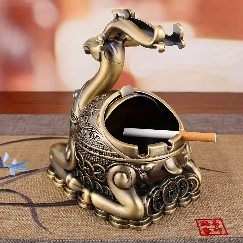 Ornamentální čínský Retro POPELNIK - JELEN