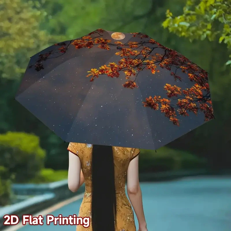 Stylový DEŠTNÍK & SLUNEČNÍK KVĚTY