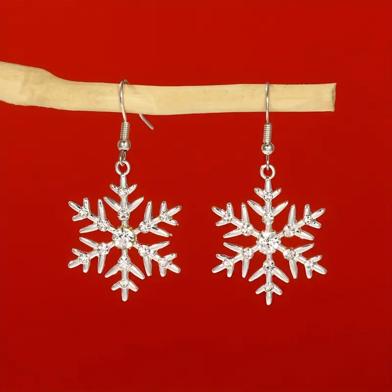 NÁUŠNICE SNĚHOVÉ VLOČKY