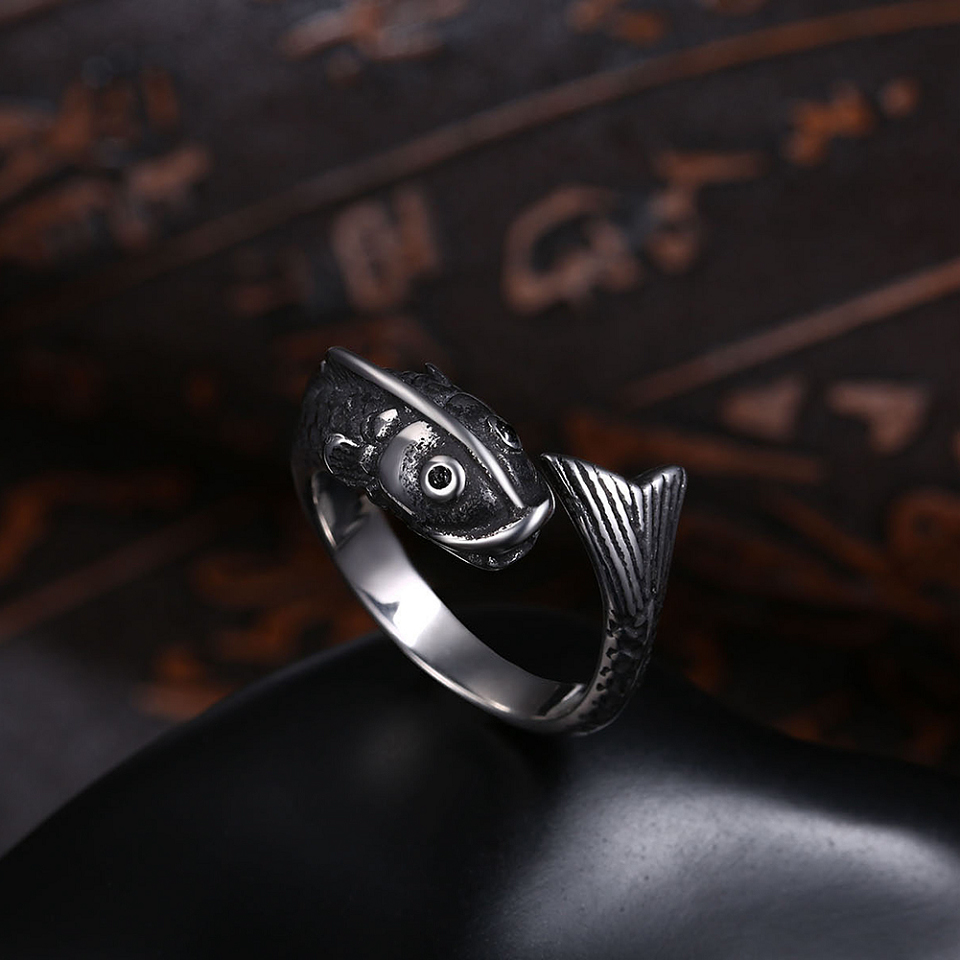 NÁDHERNÝ PRSTEN-DOKONALÁ RYBA