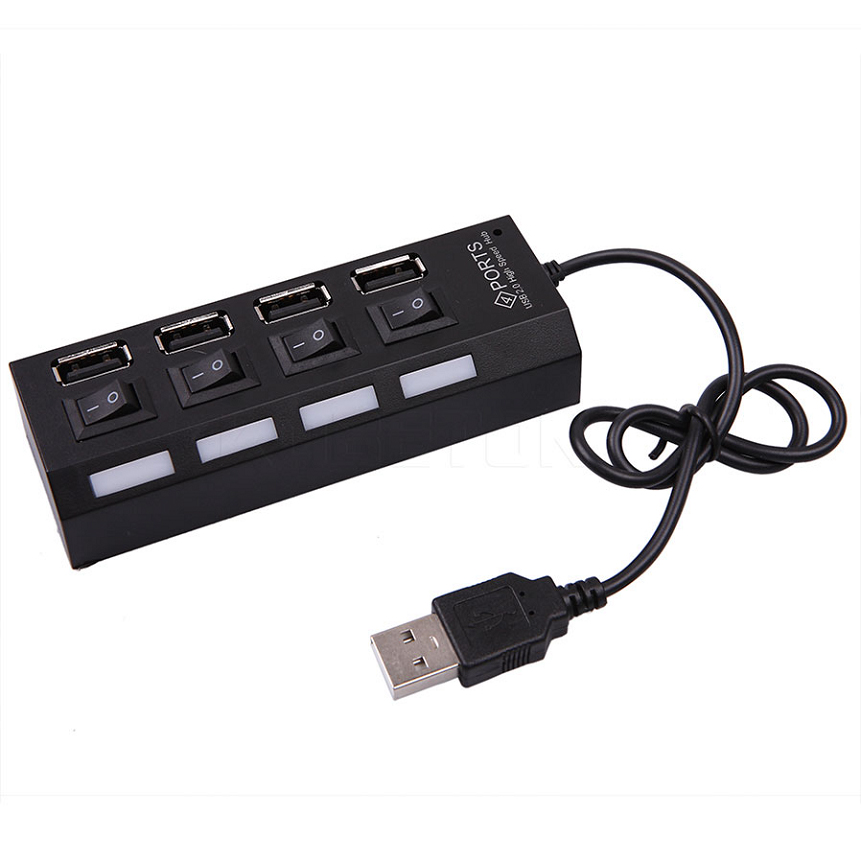 4 PORTY USB ROZBOČOVAČ
