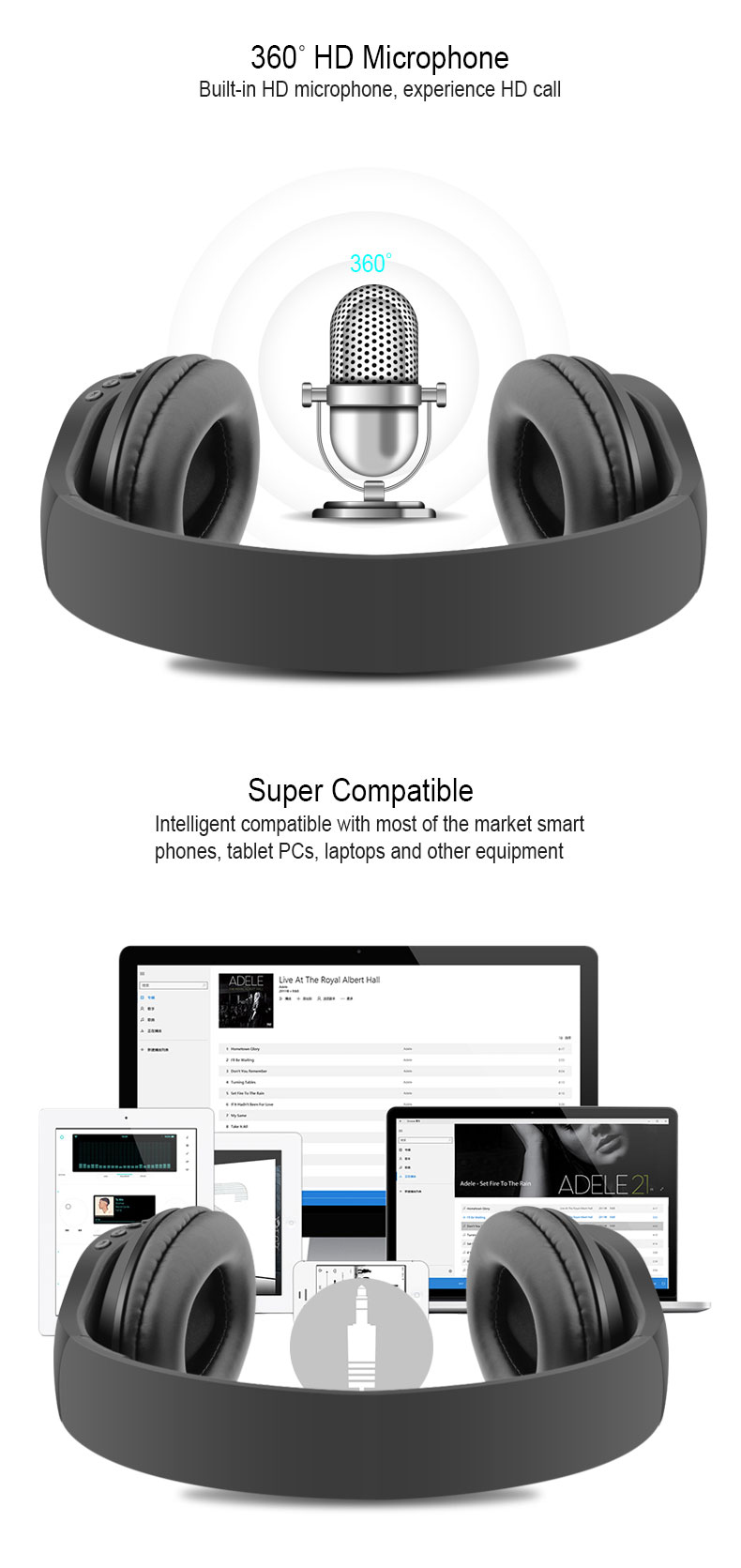 Bezdrátová SLUCHÁTKA Wireles BLUETOOTH