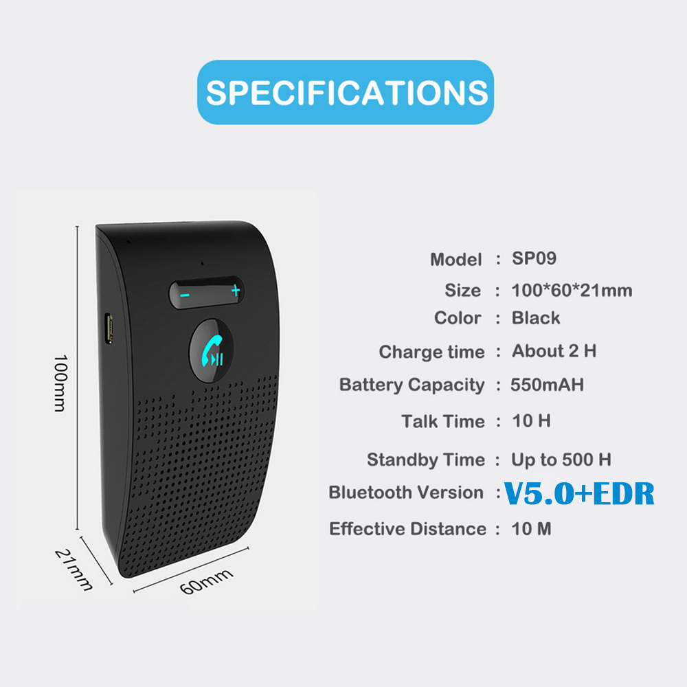 Sada HANDSFREE Bluetooth 5.0