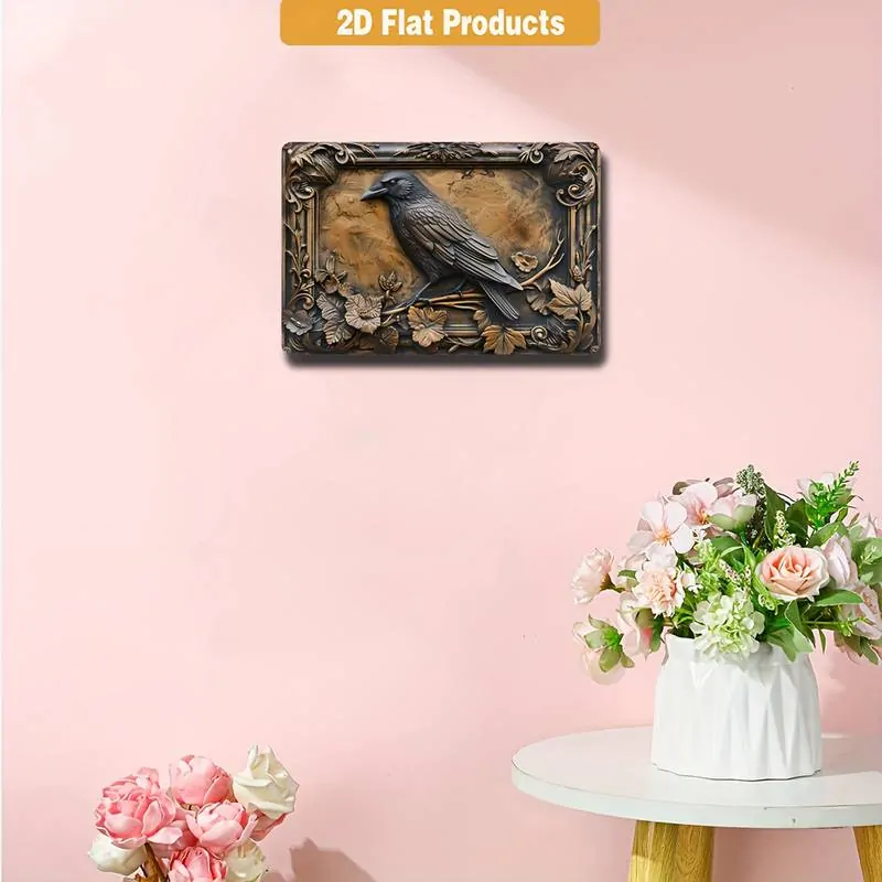 Krásná DEKORACE VRÁNA